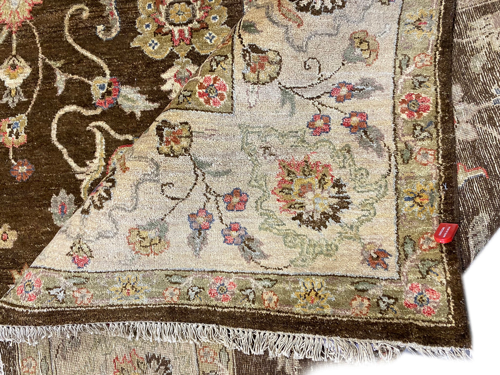 7.10 x 9.9 Quality Agra Rug OLIVE #F-6465