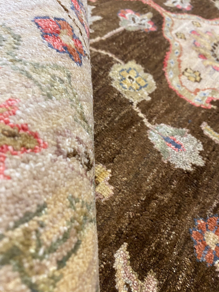 7.10 x 9.9 Quality Agra Rug OLIVE #F-6465