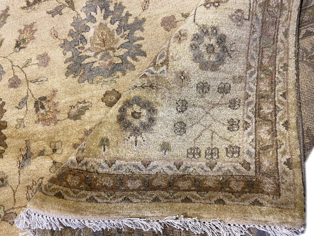 8 x 10.1 New Oushak Handmade Agra Rug #F-6466