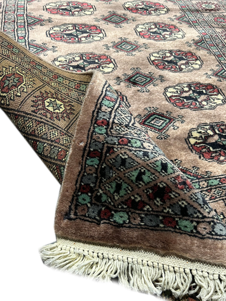 3 x 4.5 Handmade Bokara Rug BROWN #49083