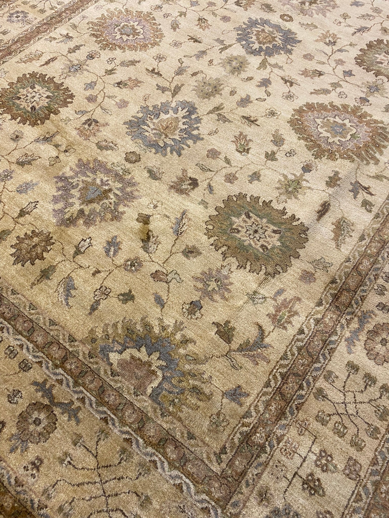 8 x 10.1 New Oushak Handmade Agra Rug #F-6466