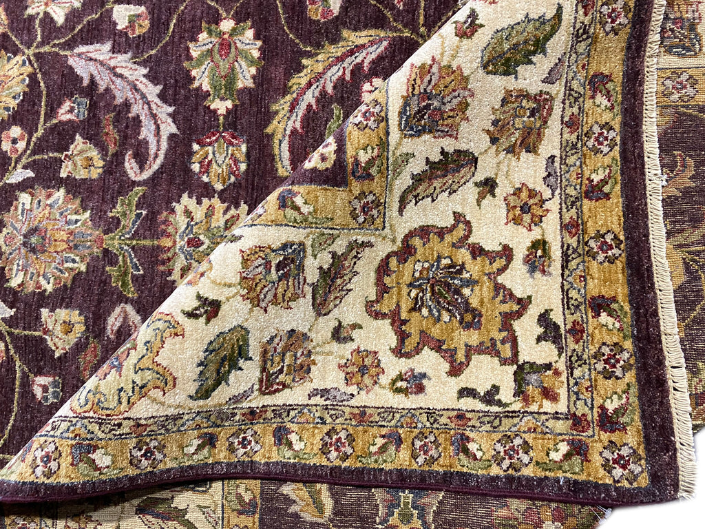 8 x 10 Natural Quality Handmade Ziglar Rug #B-72576