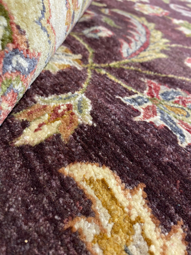 8 x 10 Natural Quality Handmade Ziglar Rug #B-72576