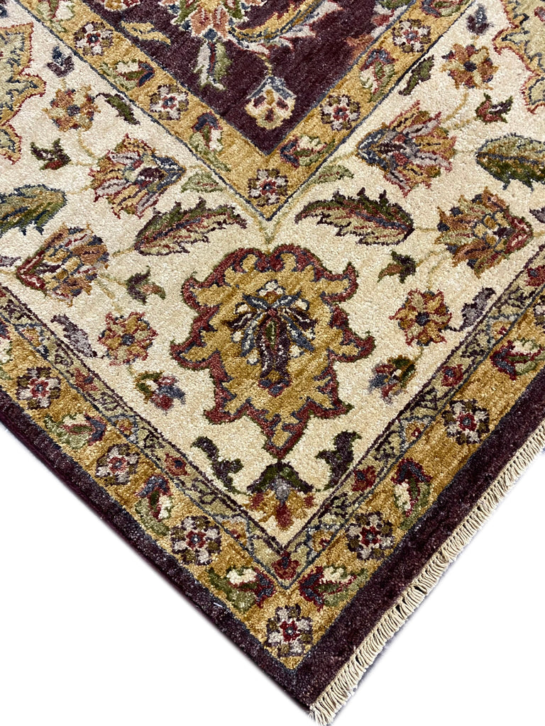 8 x 10 Natural Quality Handmade Ziglar Rug #B-72576