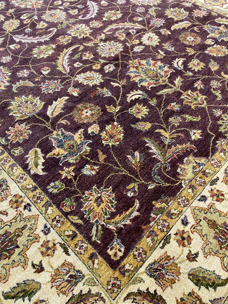 8 x 10 Natural Quality Handmade Ziglar Rug #B-72576