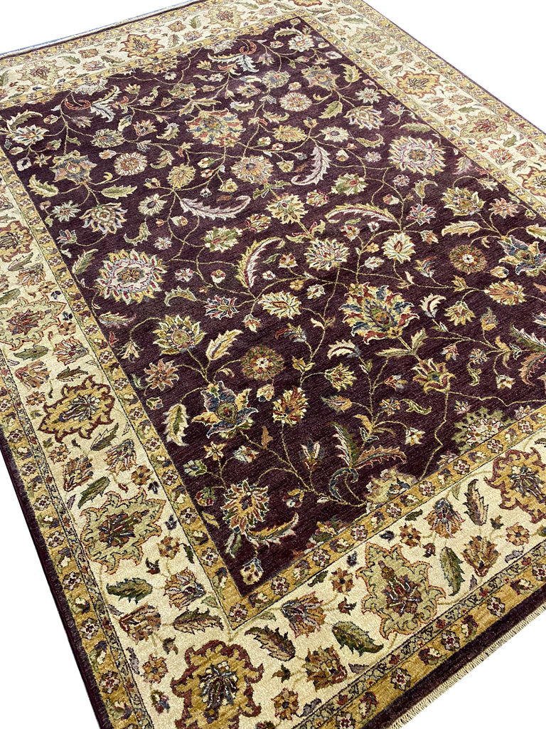 8 x 10 Natural Quality Handmade Ziglar Rug #B-72576