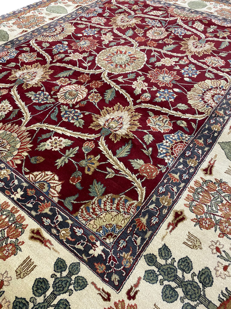 8 x 10 QUALITY AGRA RUG William Morris #F-6468