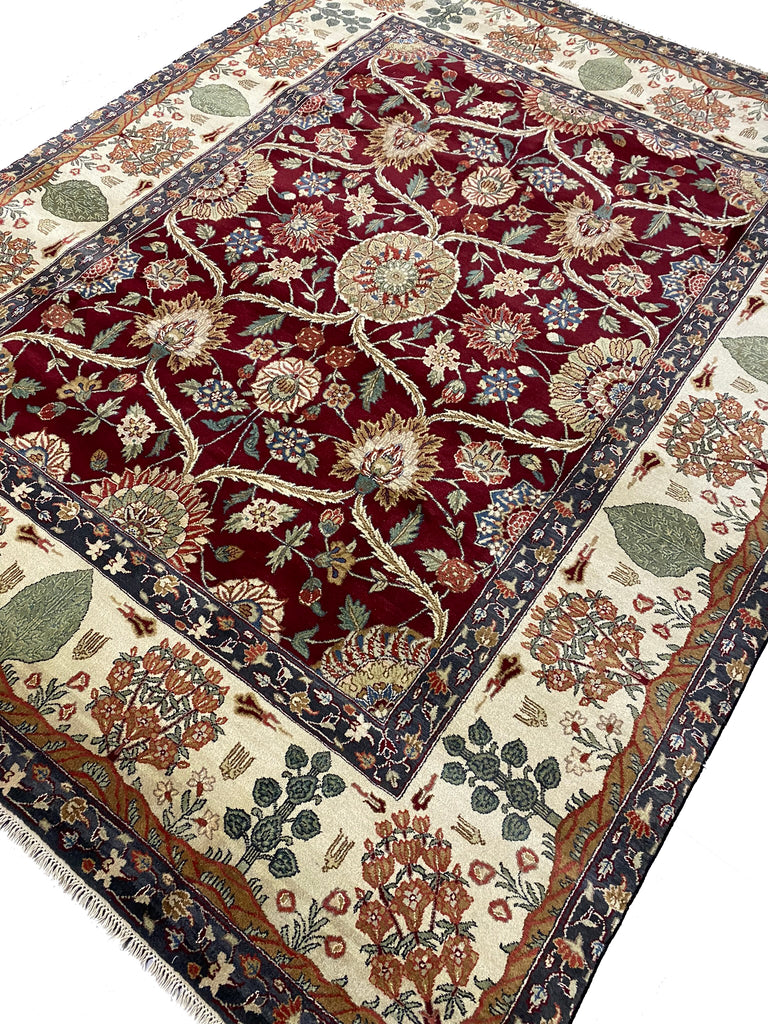 8 x 10 QUALITY AGRA RUG William Morris #F-6468