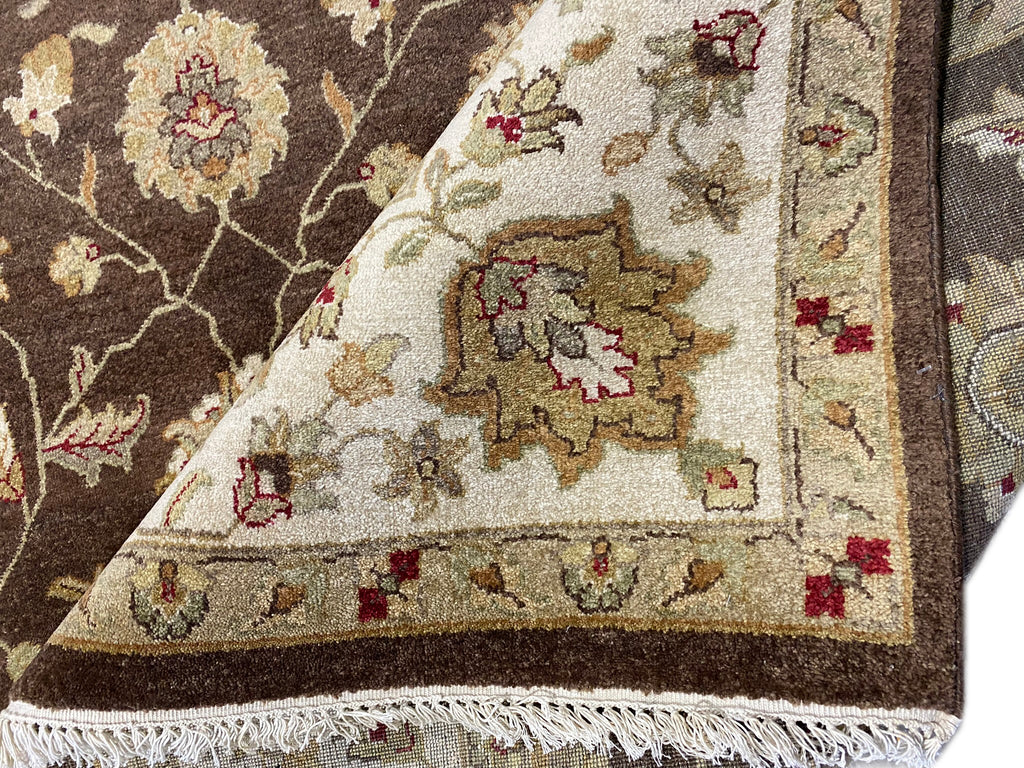 8 x 10 Quality Agra Rug BROWN #F-6469