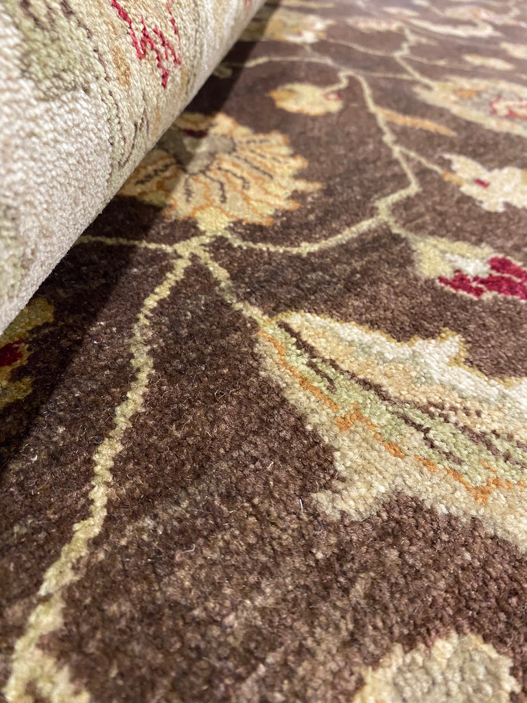 8 x 10 Quality Agra Rug BROWN #F-6469