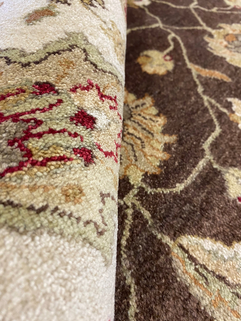 8 x 10 Quality Agra Rug BROWN #F-6469