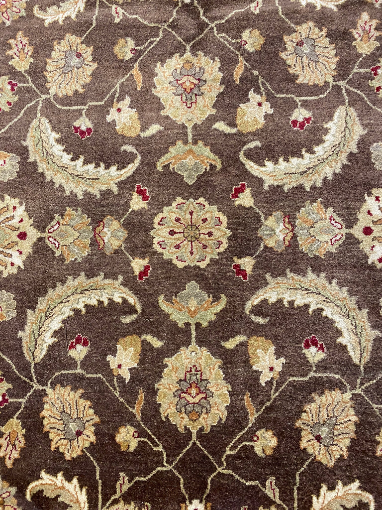 8 x 10 Quality Agra Rug BROWN #F-6469