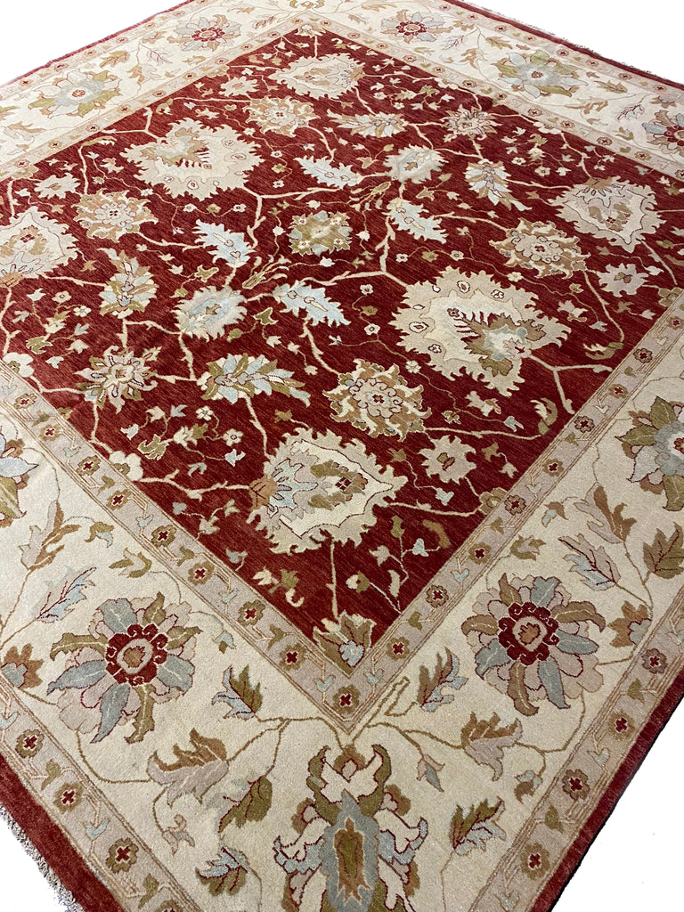 11.8 x 12.0 SQUARE Handmade Chobi Rug #PIX-6764