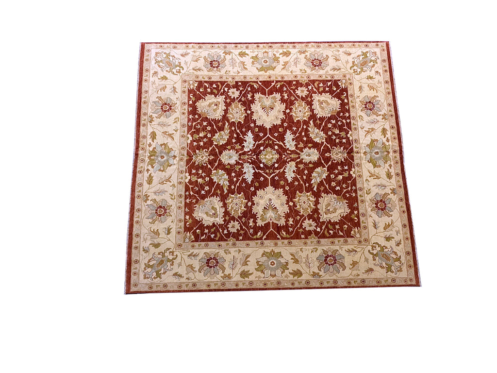 11.8 x 12.0 SQUARE Handmade Chobi Rug #PIX-6764