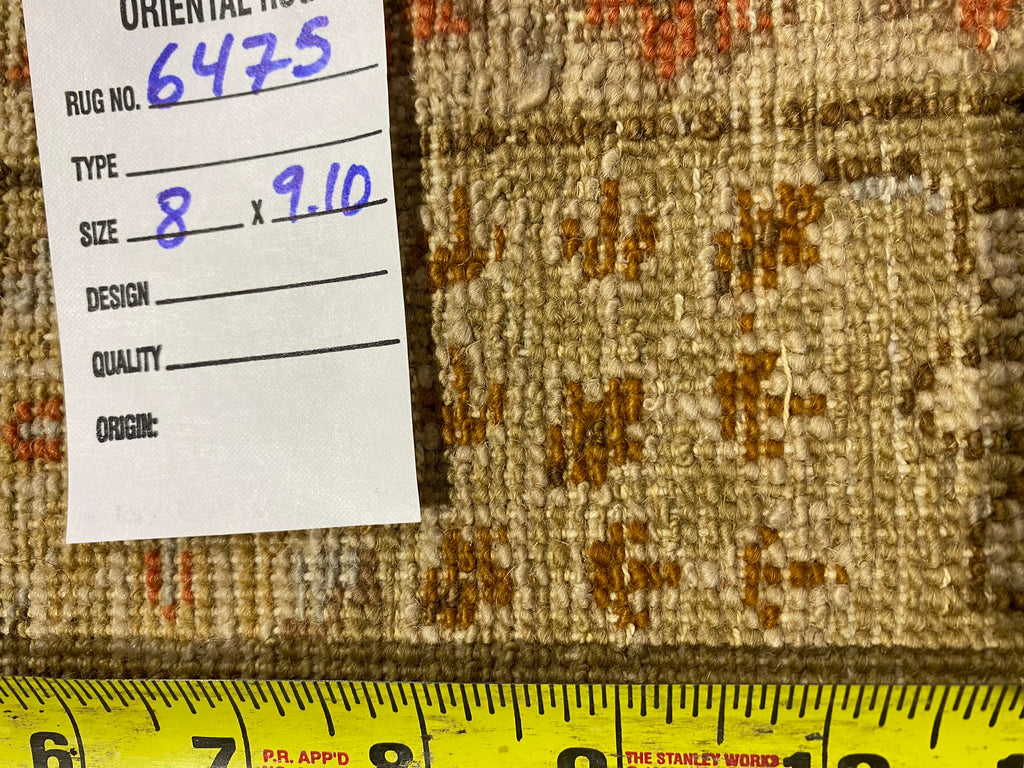 8 x 10 Fine Quality Agra Ziglar Rug CORAL #F-6475