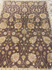 Load image into Gallery viewer, 8 x 10 Chocolate BROWN Ziglar Rug Natural Wool #B-72584