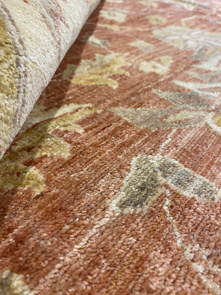 11.10 x 15.10 Coral Chobi Peshawar Large Rug 15418
