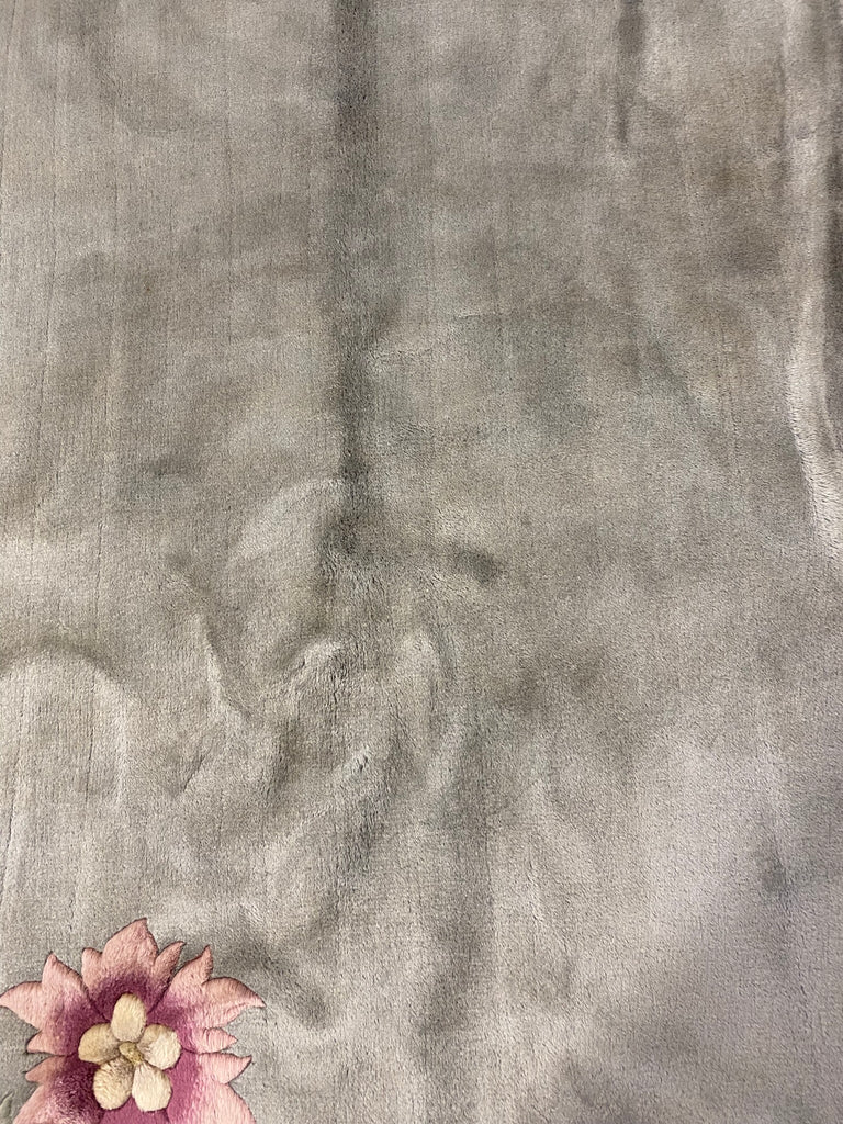 11.10 x 14.11 Ivory Wool Pile Large Art Deco Rug UNUSED 79951