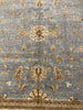 Load image into Gallery viewer, 12 x 12 SQUARE Handmade Rug LIGHT BLUE #B-78904