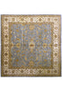 Load image into Gallery viewer, 12 x 12 SQUARE Handmade Rug LIGHT BLUE #B-78904