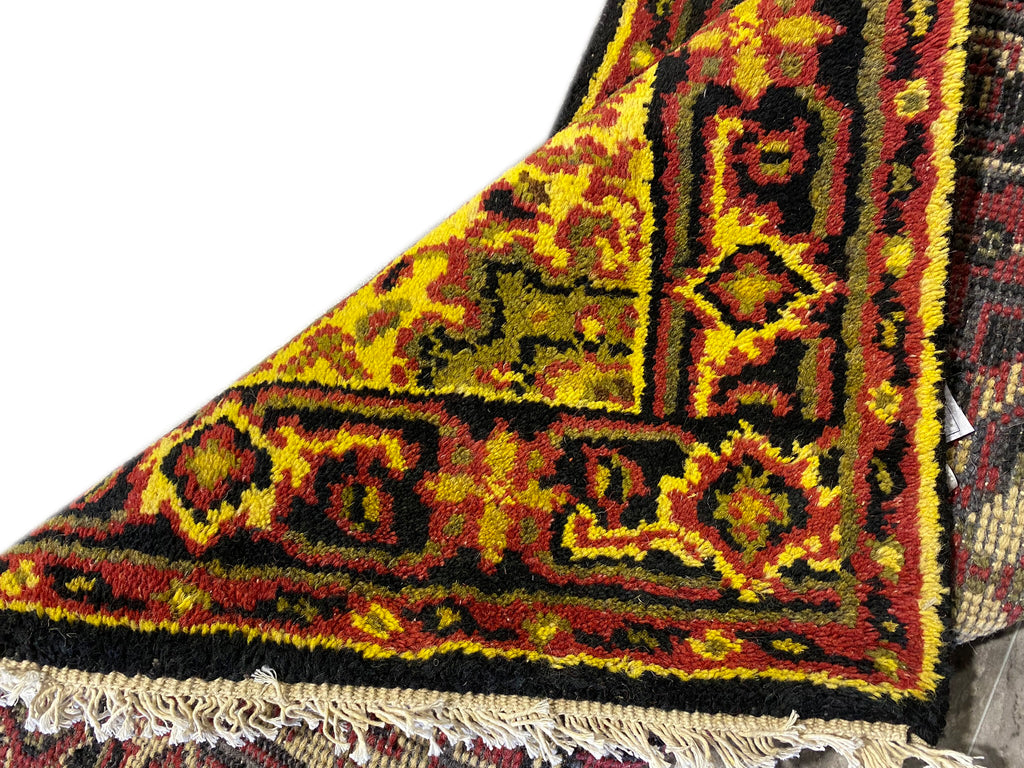 2.6 x 9.10 Runner Handmade Wool Area Rug #B-70420