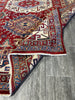 Load image into Gallery viewer, Luxurious Living Space Featuring Red Wool Rug: &quot;Luxurious living space featuring a sophisticated 6x9 red Super Kazak rug as the centerpiece, blending seamlessly with elegant furnishings.&quot;