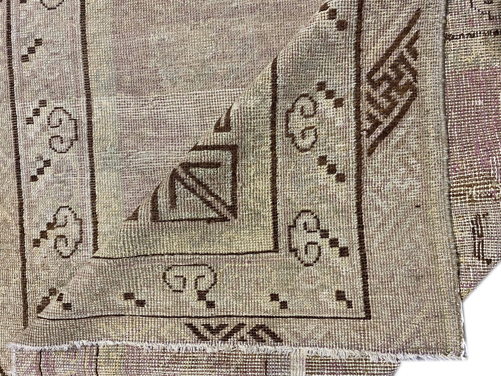 6.4 x 9.2 Authentic Handmade Antique Chotan Oushak Designer Rug #F-6483