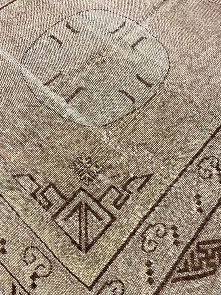 6.4 x 9.2 Authentic Handmade Antique Chotan Oushak Designer Rug #F-6483