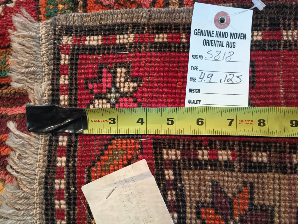 4.9 x 12.5 Persian tribal gallery Size Rug #F-5818