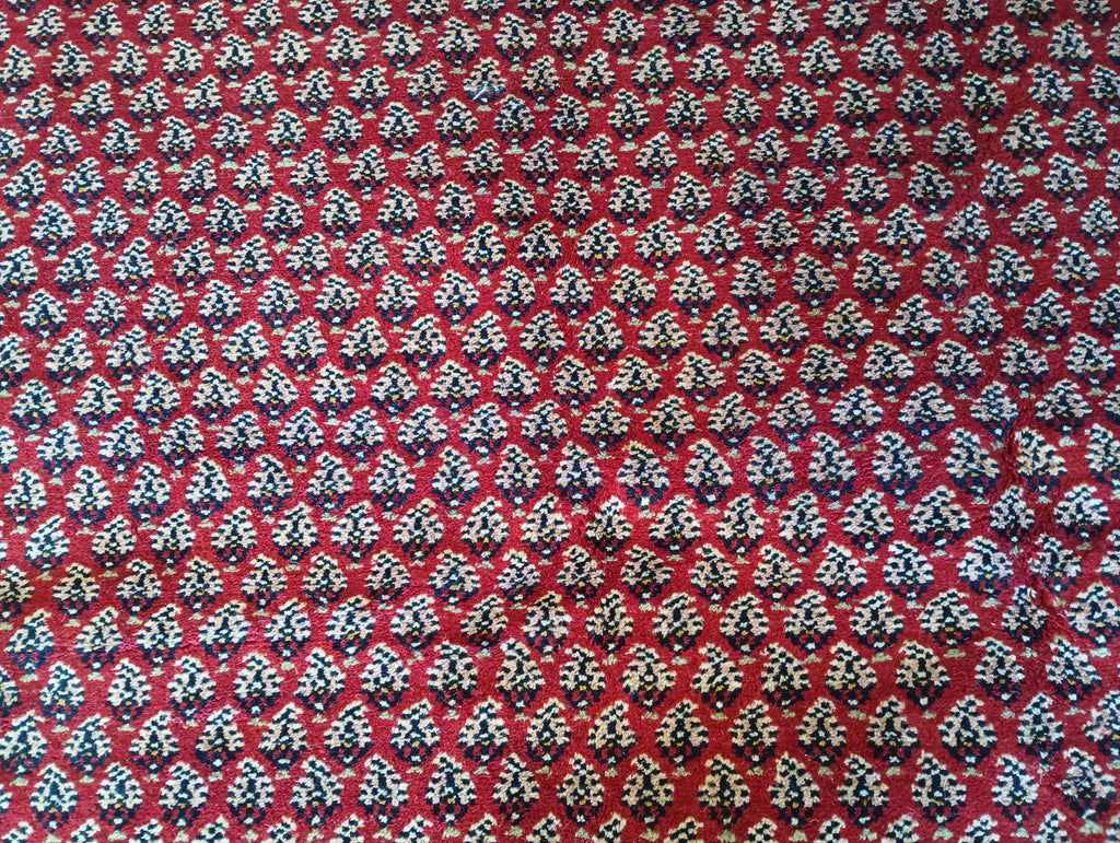 8.3 x 9.9 Handmade India Saraband Mir Herati Rug #PIX-16044