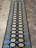 Load image into Gallery viewer, Runner-Black-Bokara-Rug.jpg