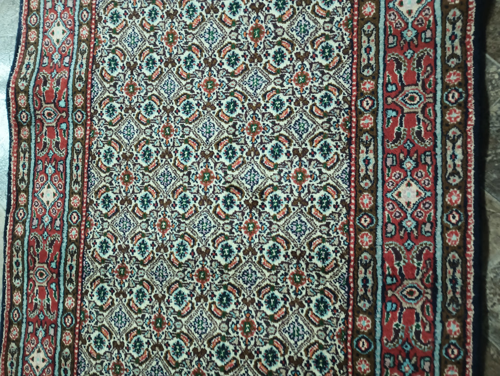 2.6 x 9.6 Tabriz Mahi Mood Herati Rug #PIX-14948