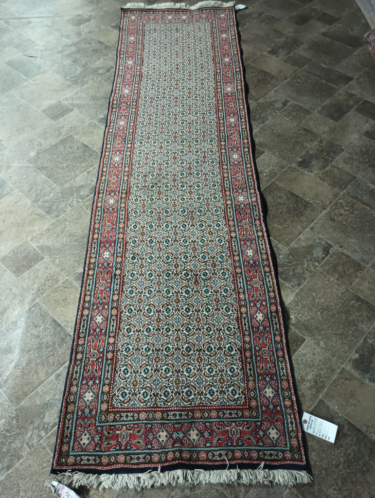 2.6 x 9.6 Tabriz Mahi Mood Herati Rug #PIX-14948