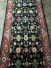 Load image into Gallery viewer, 10&#39;-Feet-Runner-Hand-knotted-Wool-BLACK-Rug.jpg
