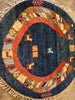 Load image into Gallery viewer, Hand-Knotted-Round-Gabba-Rug.jpg