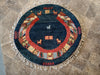 Load image into Gallery viewer, Hand-Knotted-Round-Gabba-Rug.jpg