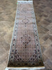Load image into Gallery viewer, 2.3 x 8.10 Hand-Knotted Wool and Silk Mahi Tabriz Carpet #F-5855