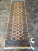 Load image into Gallery viewer, 2.6 x 8.1 Rug Wool Hand-Knotted Gold Carpet #F-5858