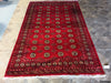 Load image into Gallery viewer, 6&#39; x 10&#39; CLASSIC RED BOKARA CARPET NEW HANDMADE PAKISTAN - sizes available #F-5868