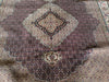 Load image into Gallery viewer, 8.2 x 9.9 MAHI TABRIZ QUALITY RUG Wool and Silk Burgundy #F-5882