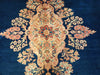 Load image into Gallery viewer, 9.8 x 12.4 Persian Navy Blue Luxurious Hand-Knotted Wool Kerman Rug #F-5887