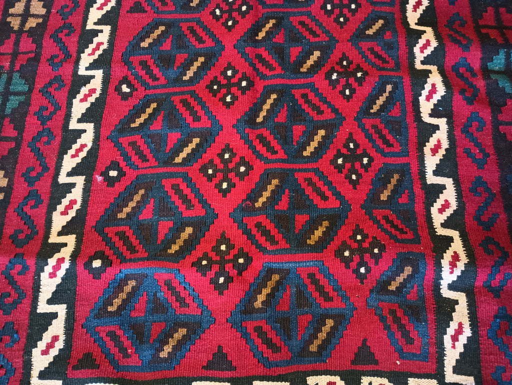 4' x 7' TURKMAN KILIM-RUG-WOOL-HANDMADE.jpg