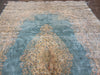 Load image into Gallery viewer, 9.10 x 16 Persian Kerman Rug Light BLUE #F-5944
