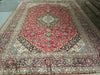 Load image into Gallery viewer, 9.6 x 13 Pre Owned Persian Kashan rug SHARK TANK CARPET #F-5963