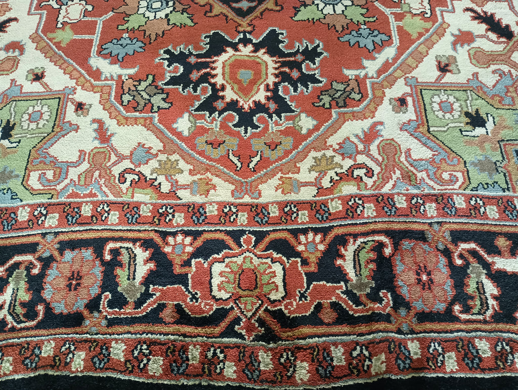 10 x 14 New Handmade Serapi rug #F-5974A