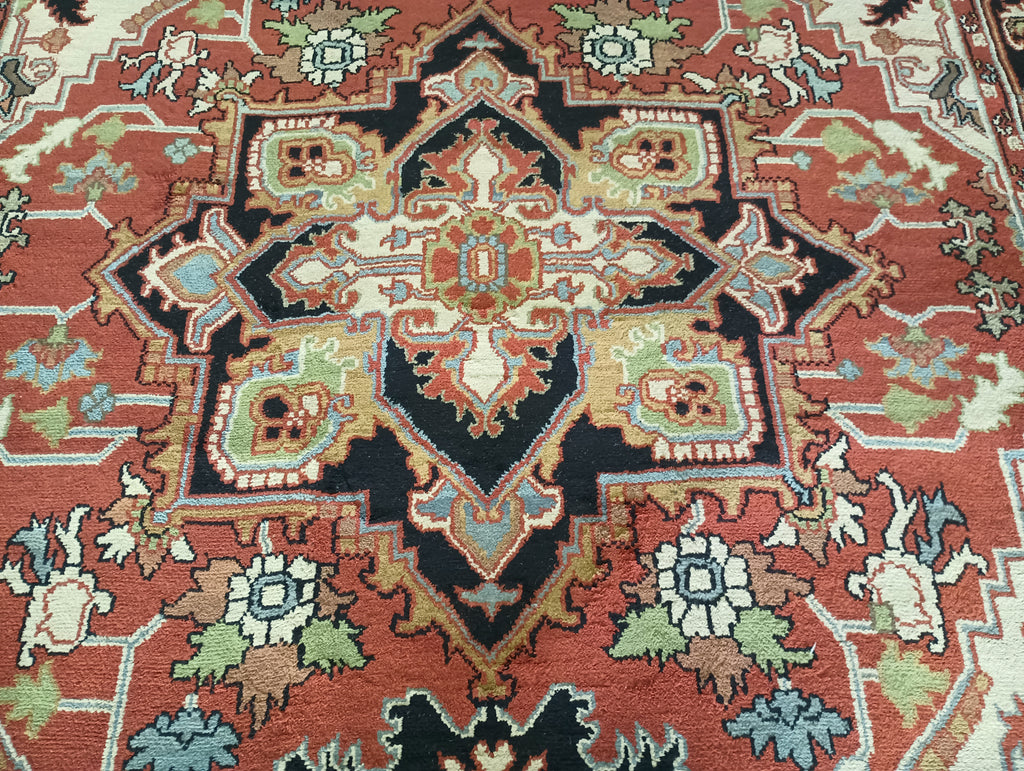 10 x 14 New Handmade Serapi rug #F-5974A