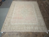Load image into Gallery viewer, Light 9' x 12' Vintage Persian Kerman Rug Pale Faded Neutral Colors #F-5982