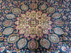 Load image into Gallery viewer, 9.6 x 12.4 Authentic Persian Sheikh Safi Tabriz Wool Rug Semi-Antique #F-6007
