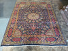Load image into Gallery viewer, 9.6 x 12.4 Authentic Persian Sheikh Safi Tabriz Wool Rug Semi-Antique #F-6007