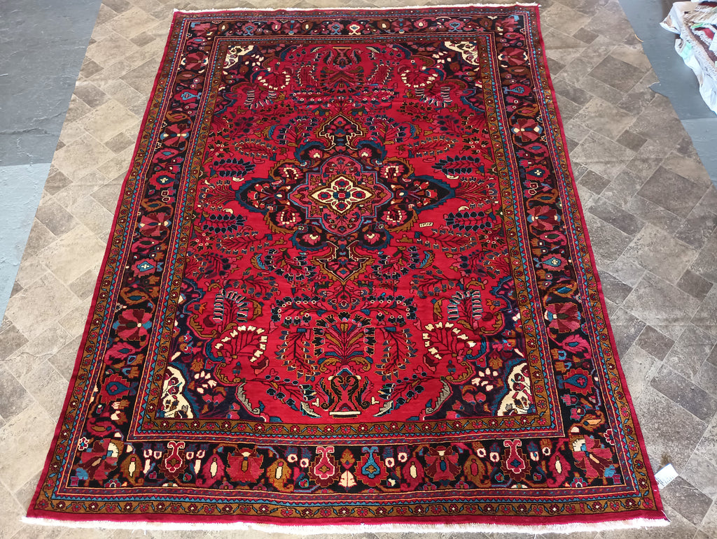 8.3 x 11.4 Authentic Persian Lilihan Rug Classical Beauty #F-6021